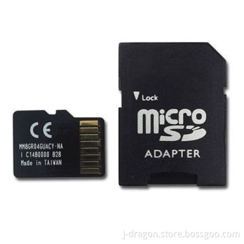 microSD Card with 1 to 64GB Capacity, High Transfer Speed, CE Mark, Customized Logos are Accepted